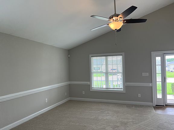 Living Room with new carpet!