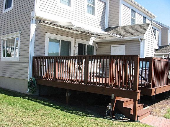 View of Extended Deck and Storage Shed