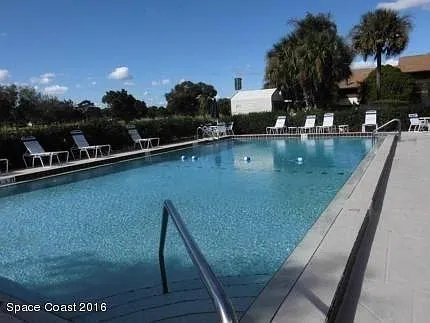 Communal pool area