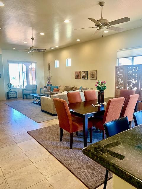 View of dining & living rooms