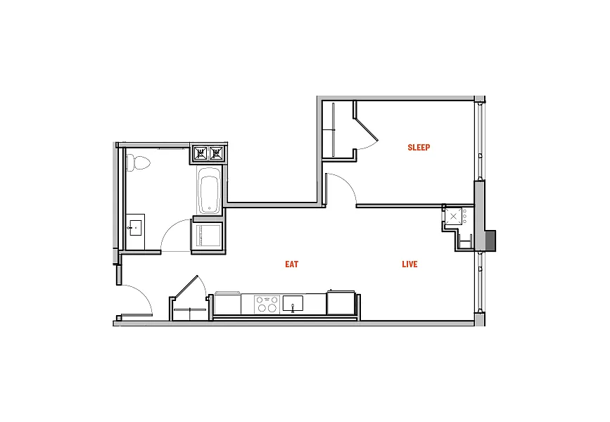Floor plan X