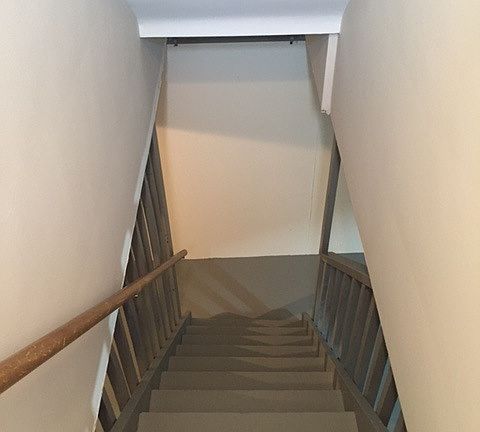 Stairwell to basement