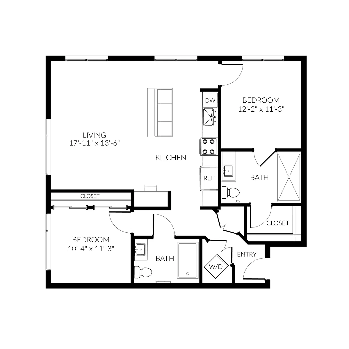 Floor plan 22J
