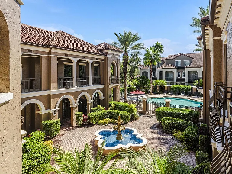 Courtyard and Pool Area