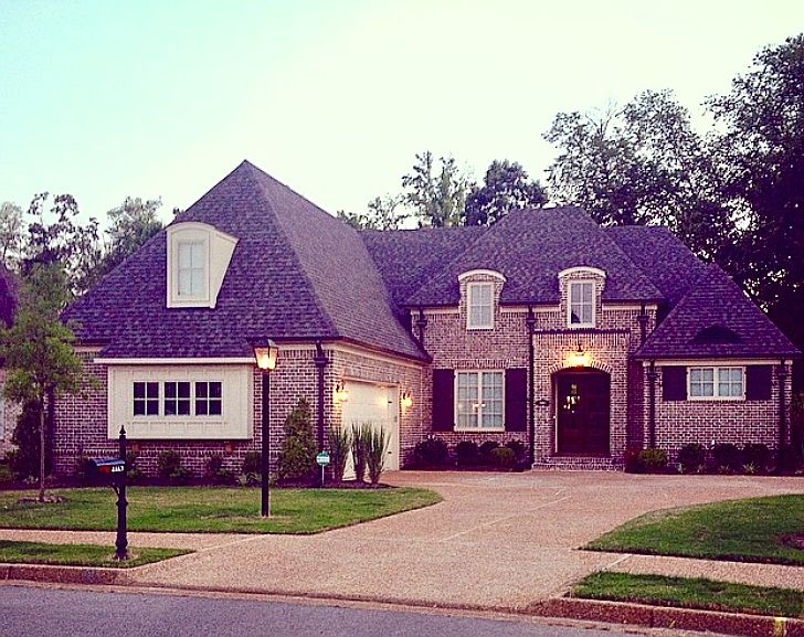 Front view of the house
