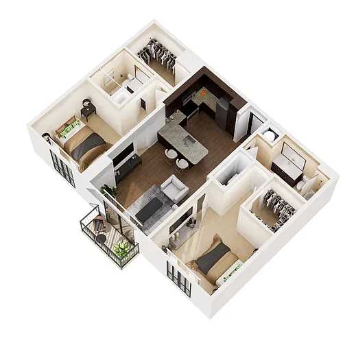 Floor plan B2