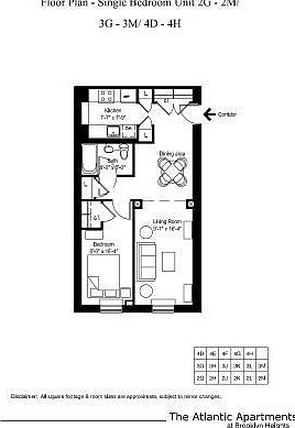 2nd image of 100 Atlantic Ave APT 4D