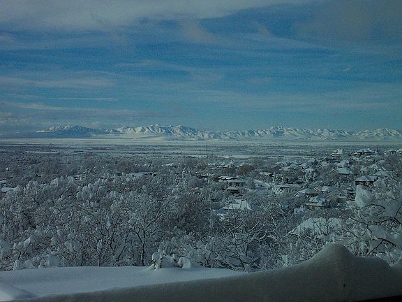 West winter view