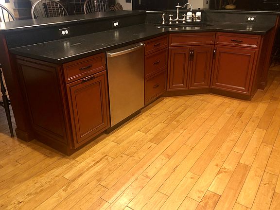 Large island that seats 4.  