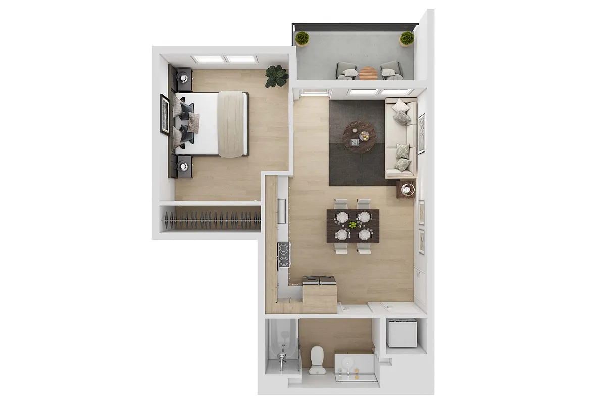 Floor plan Lassen