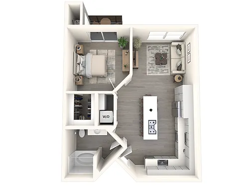 Floor plan 1B
