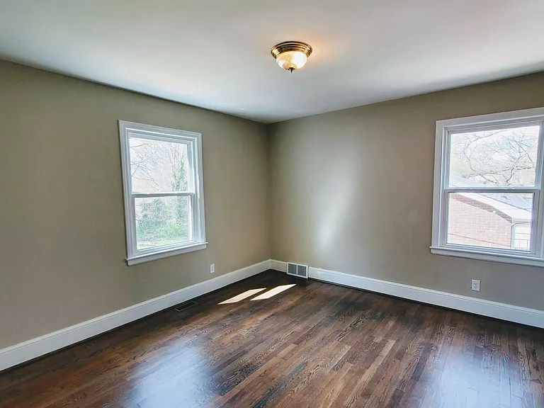 Bedroom #3, NO carpet, you'll love the size of these rooms!