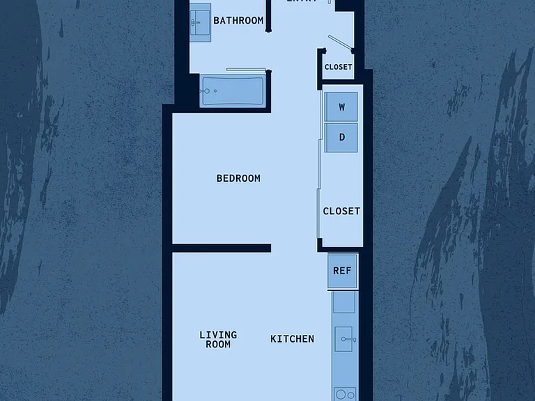 Studio floor plan image for Walden, in Washougal, WA Studio floor plan image for Walden, in Washougal, WA