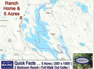 1678 Us Route 1 Hwy, Orient, ME 04471