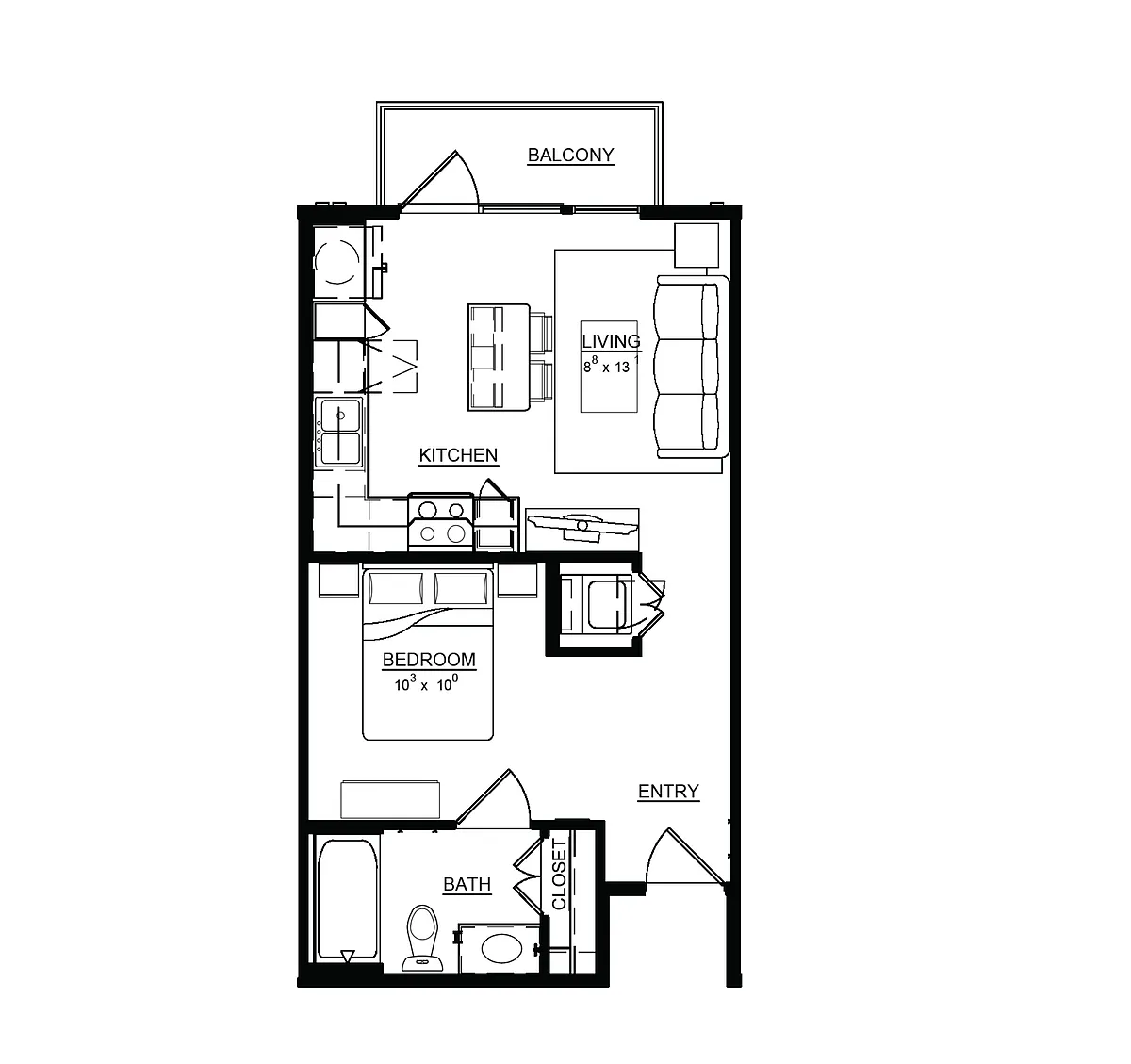 Floor plan Rose