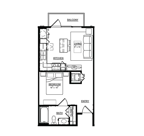 Floor plan Rose