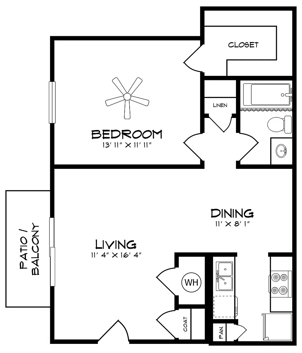 Floor plan A