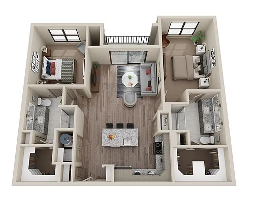 Floor plan D60