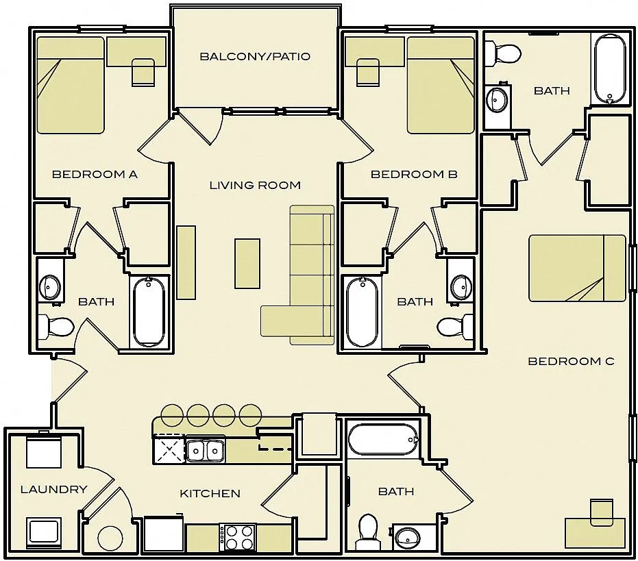 Floor plan C2