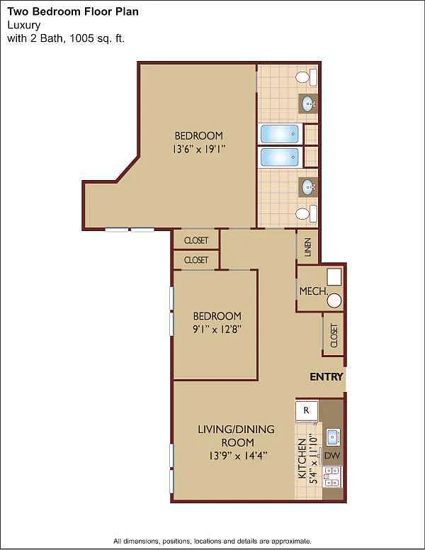 Floor plan $5.93/sq.ft. - V2B2b