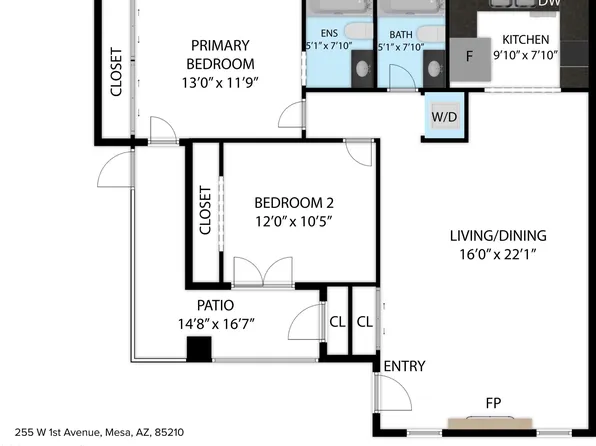 225 W 1ST Street #134, Mesa, AZ 85201