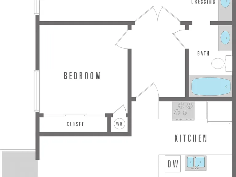 2 Bedroom 1 Bath 2 Bedroom 1 Bath