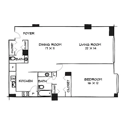 Floor plan Design 1A15 Premier