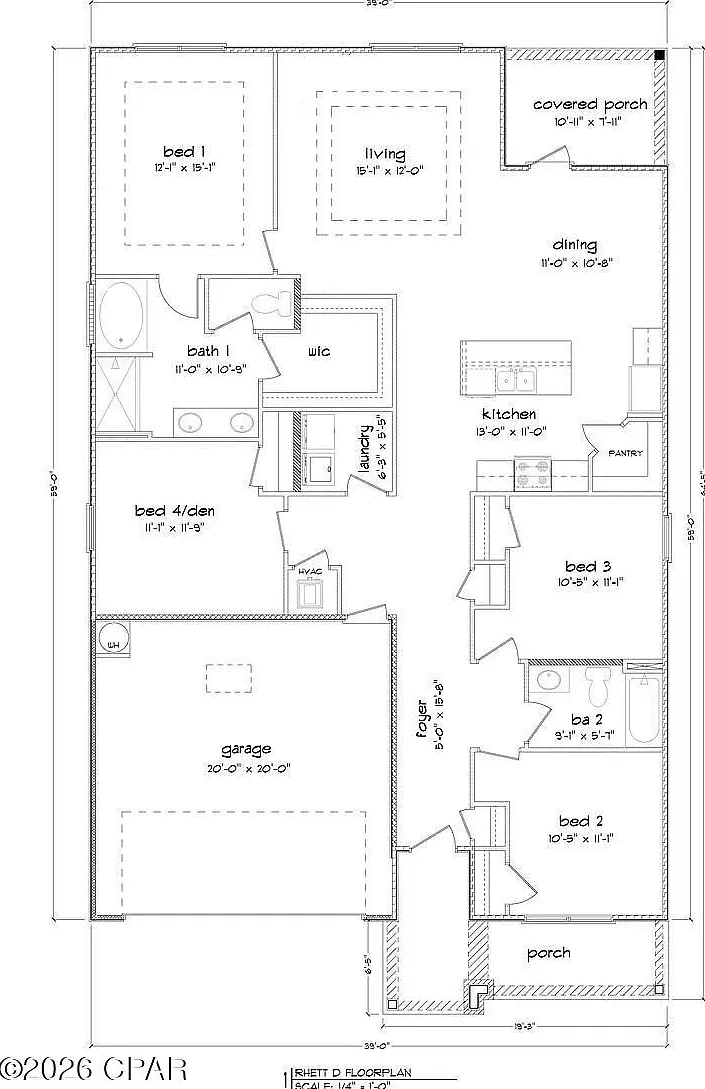 4 bed, 1856 sqft, $3,950 — Photo 3