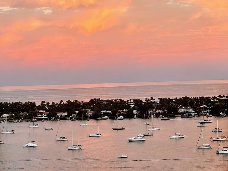 SUNSET VIEW FROM BALCONY