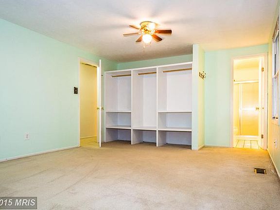 Custom built closet