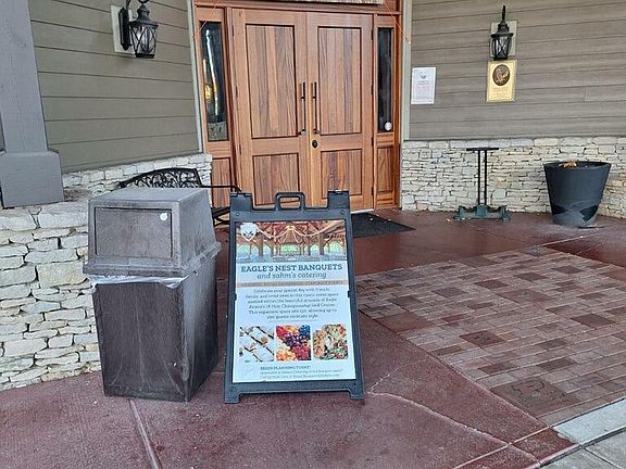 Entrance to club house