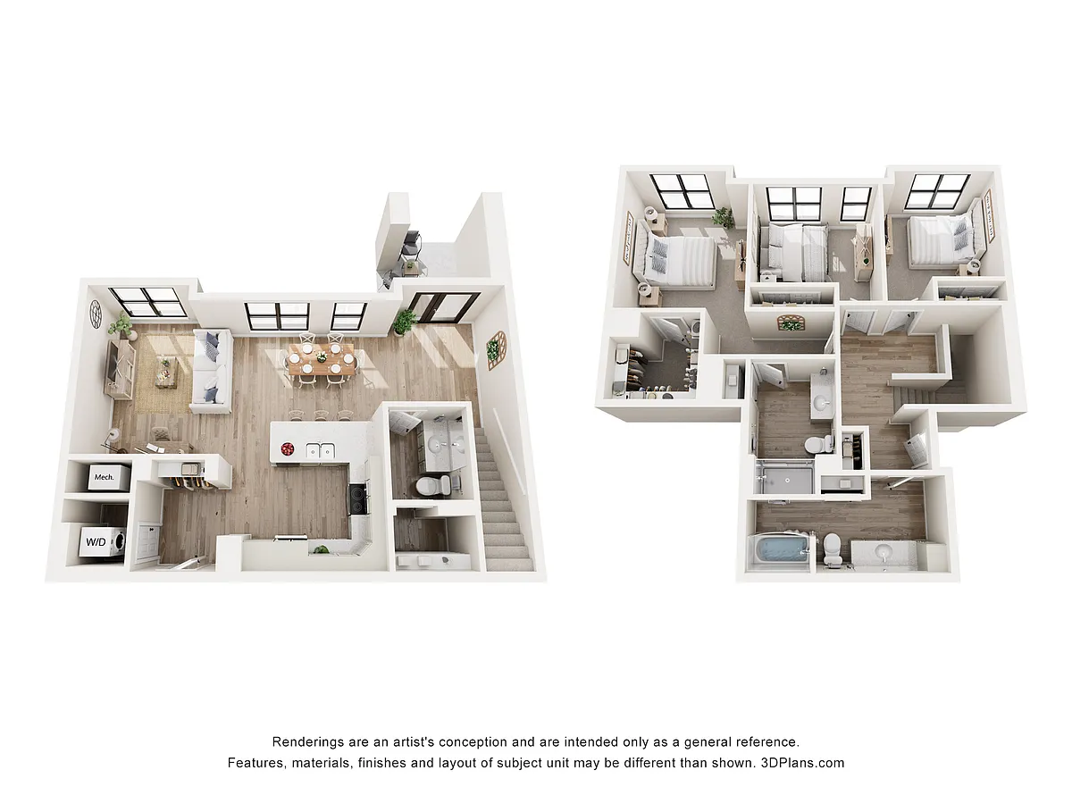 Floor plan THM