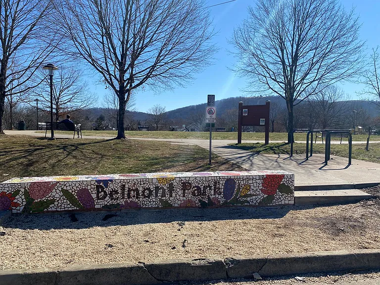 Right by Belmont Park