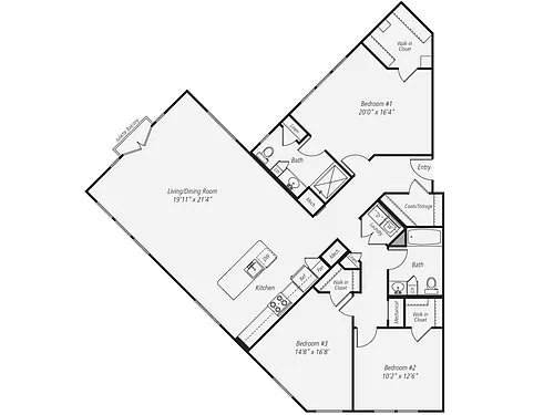 Floor plan C1