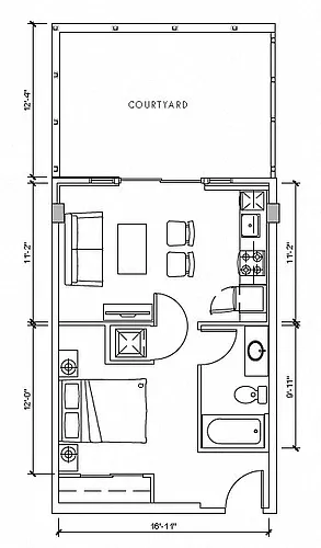 Floor plan oA4