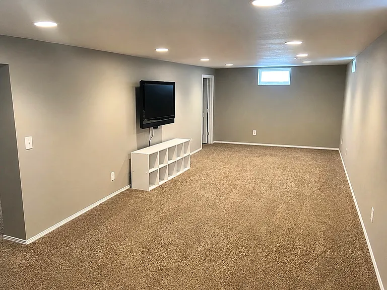 Finished basement