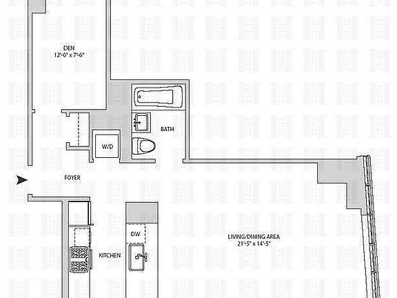 2nd image of 2 Northside Piers APT 16J