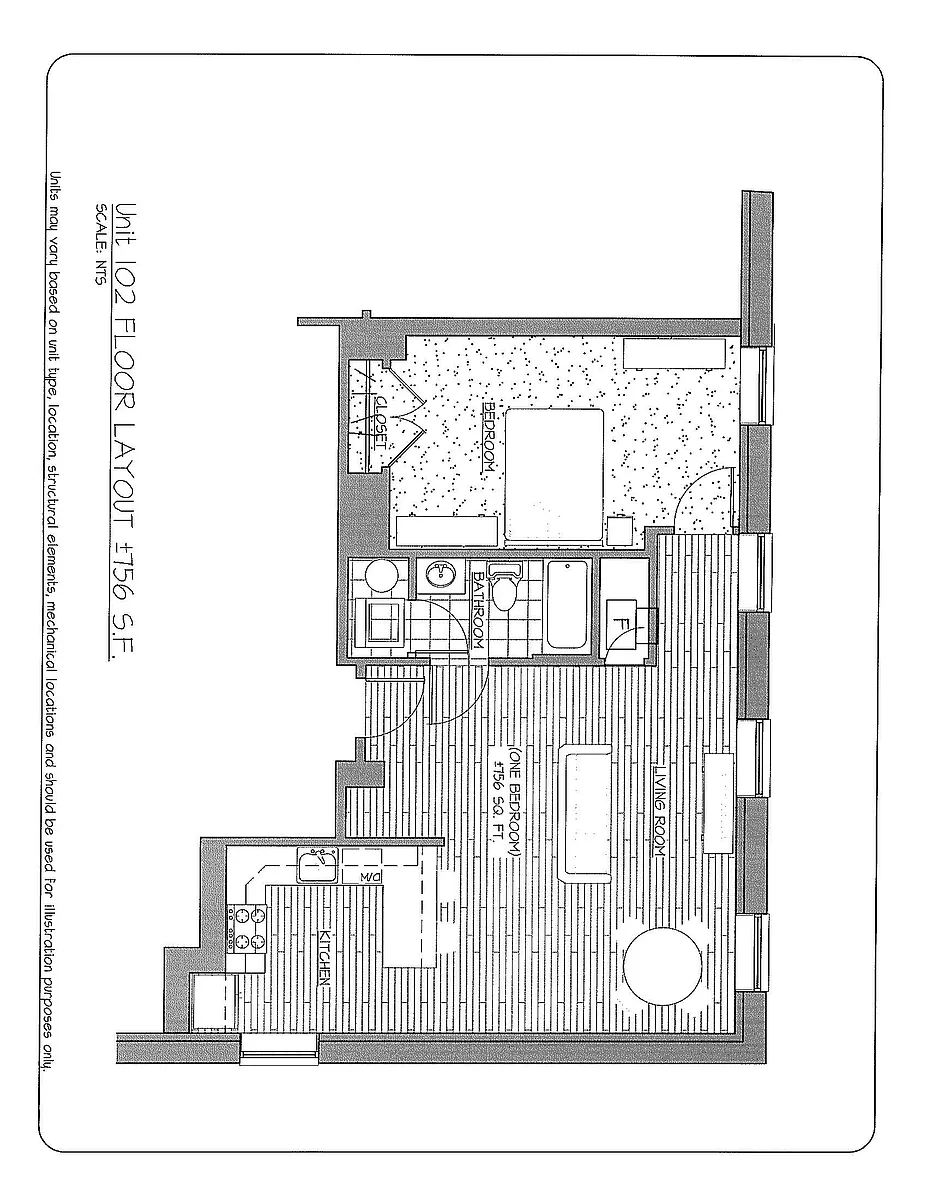 Floor plan 102