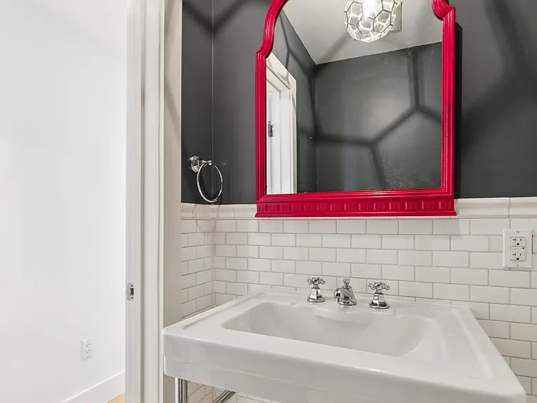 Main floor powder room