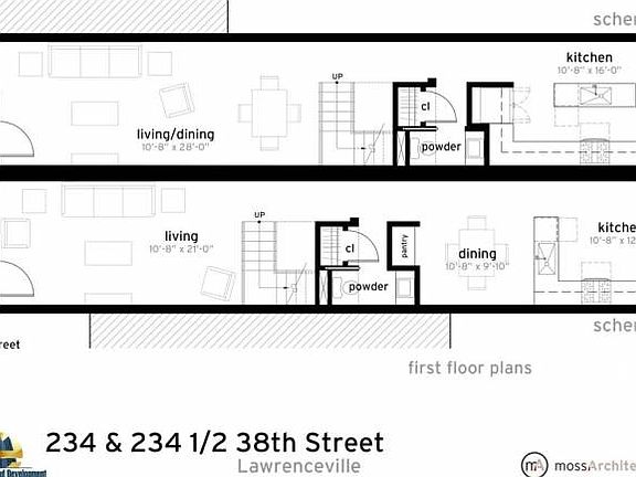 First floor plans