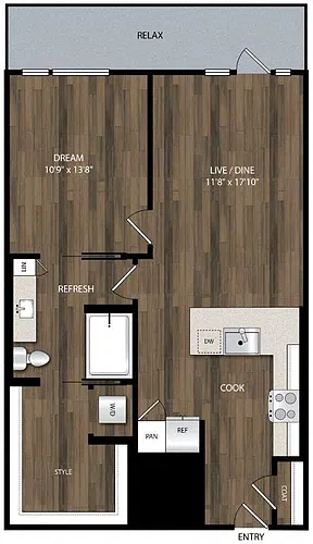 Floor plan A15