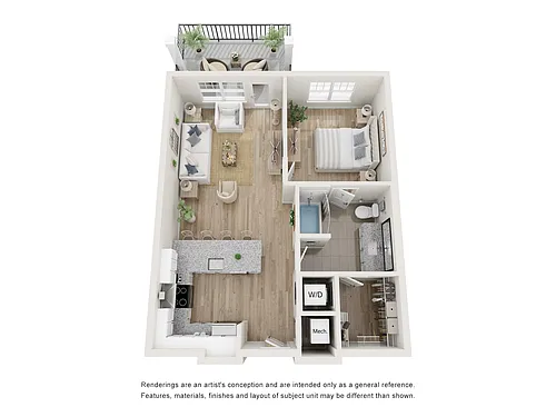 Floor plan A1A