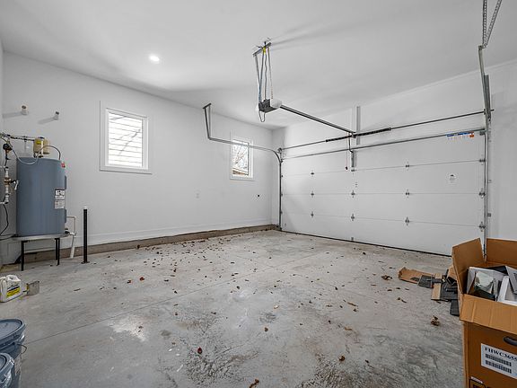 Attached 2 car garage with alley access