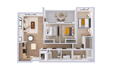 Floor plan Turner