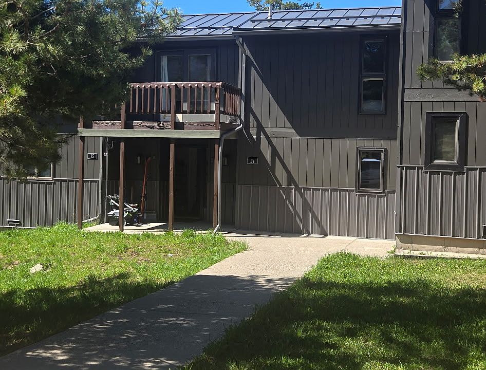 Entrance to the condo, upstairs balcony is off the bedroom.
