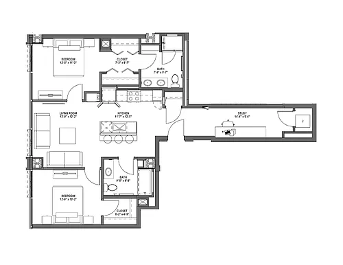 Floor plan C4