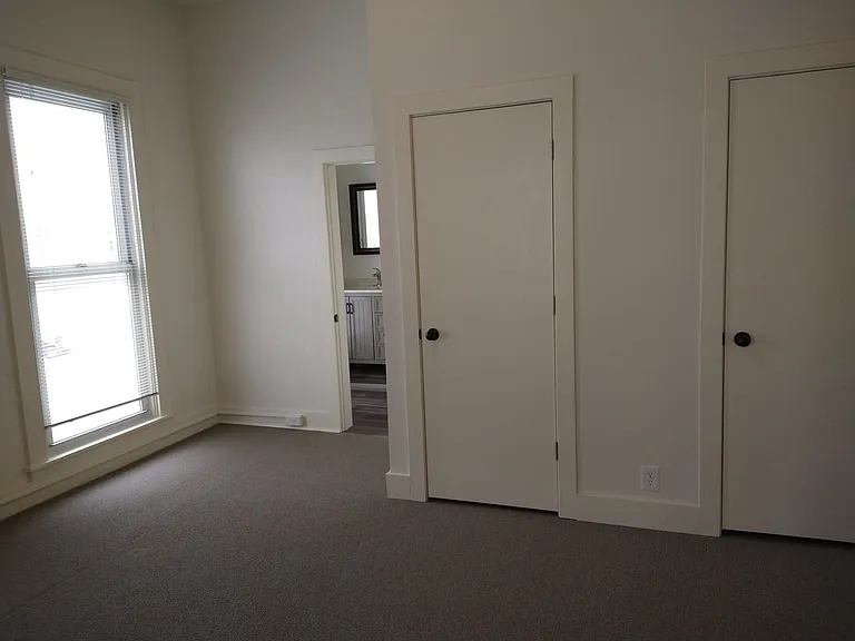 Spacious and light bedroom