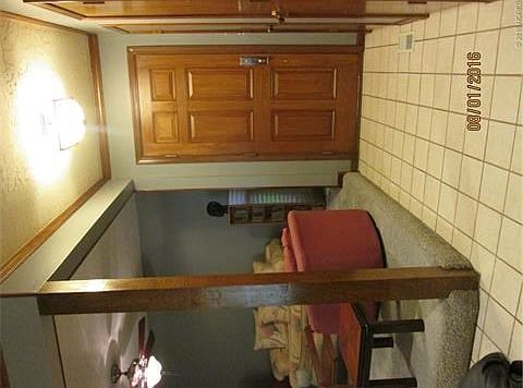 Tiled foyer - 2nd living OR formal dining to left.