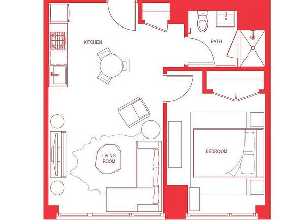 2nd image of 22-22 Jackson Ave #804