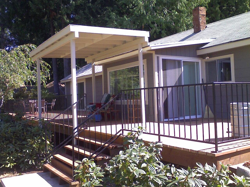 Updated deck, windows